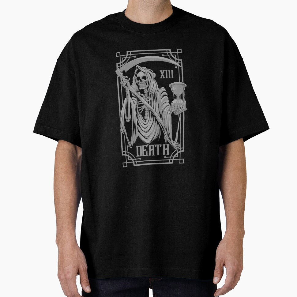 Tarot Card Goth Death Grim Reaper Occult Pagan Satanic by taaddison50 T-Shirts, Hoodie, Sweatshirt (Image 1)
