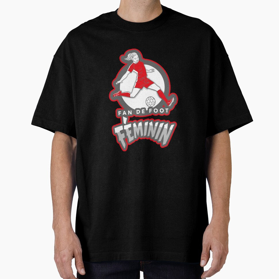 Female soccer fan funny gift football by joozybart
