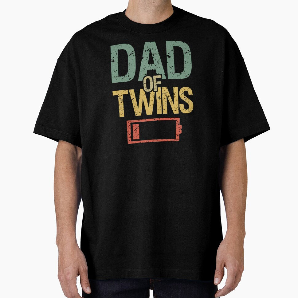 Tired Dad Of Twins I by Lemon Pepper T-Shirts, Hoodie, Sweatshirt | BlankRebels.com (Image 1)
