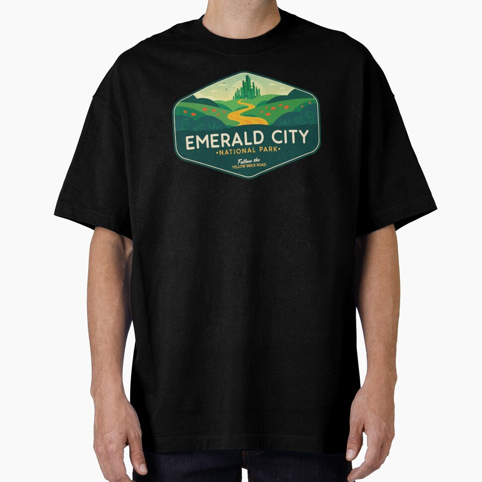 Emerald City National Park Poster – Yellow Brick Road Art T-Shirts, Hoodie, Sweatshirt