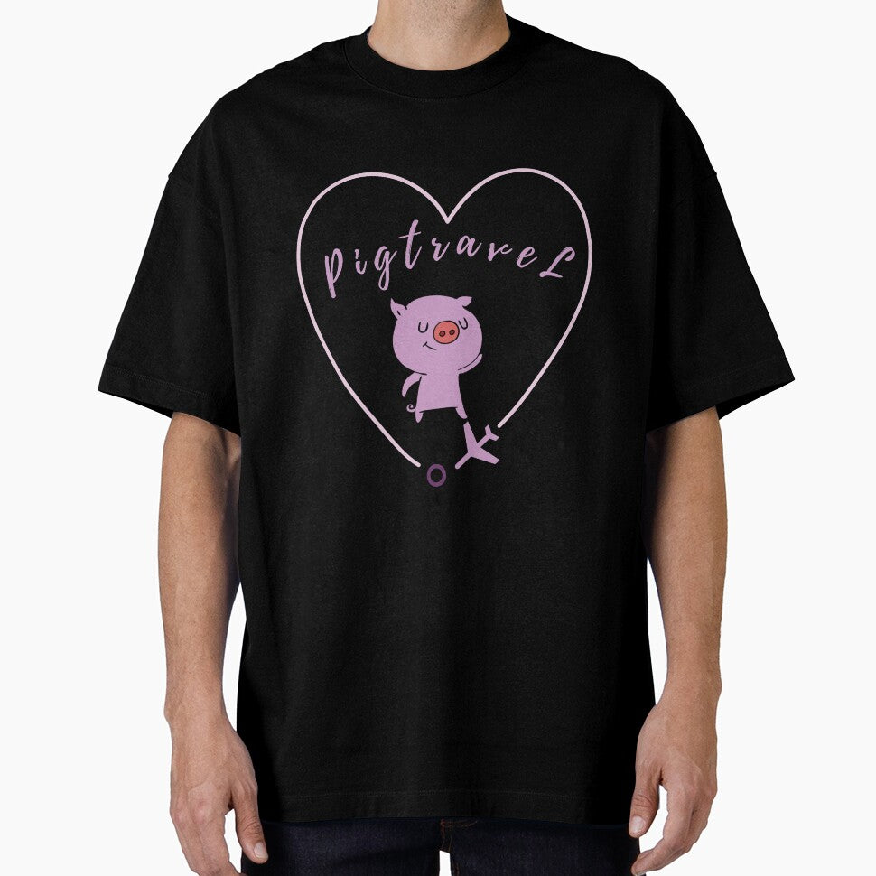 PIG LOVE TRAVEL by myt-shirt