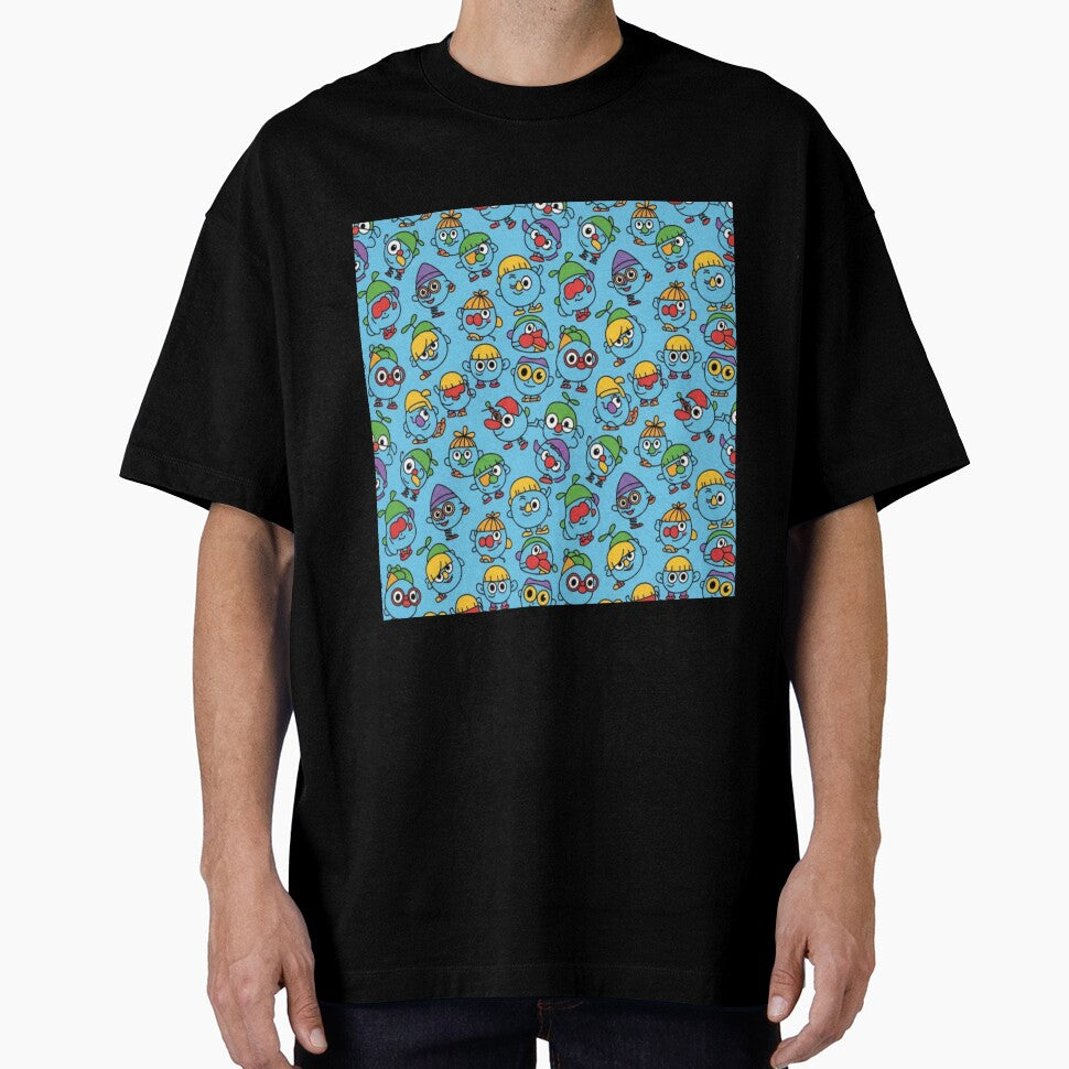 Zoombini Attribute Pattern - Cute Logic Game Nostalgia by FutureService T-Shirts, Hoodie, Sweatshirt (Image 1)
