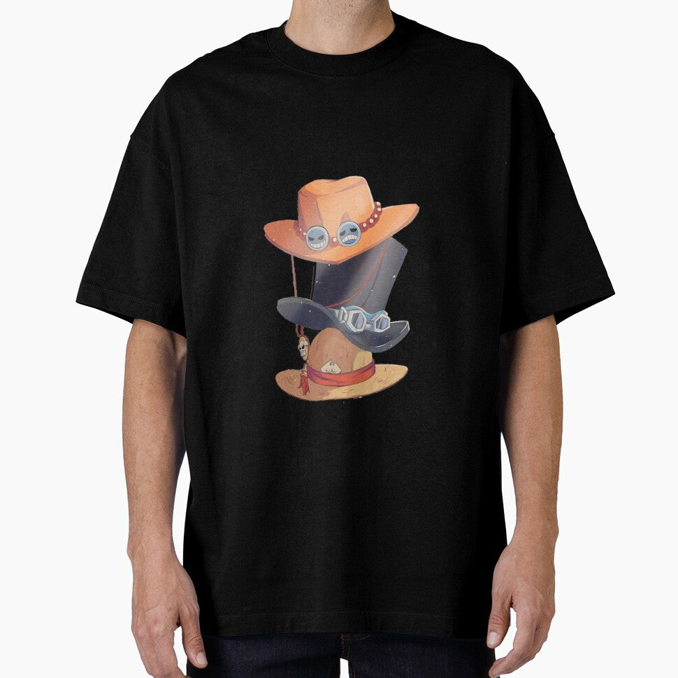 Three Legends – Ace, Sabo & Luffy Tribute Hats by VibesNunes.desigs