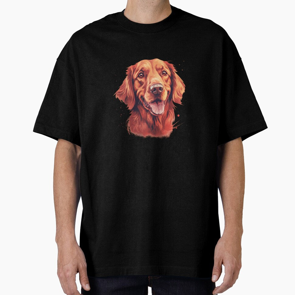 Red Golden Retriever Doggo by Shubenzo T-Shirts, Hoodie, Sweatshirt | BlankRebels.com (Image 1)