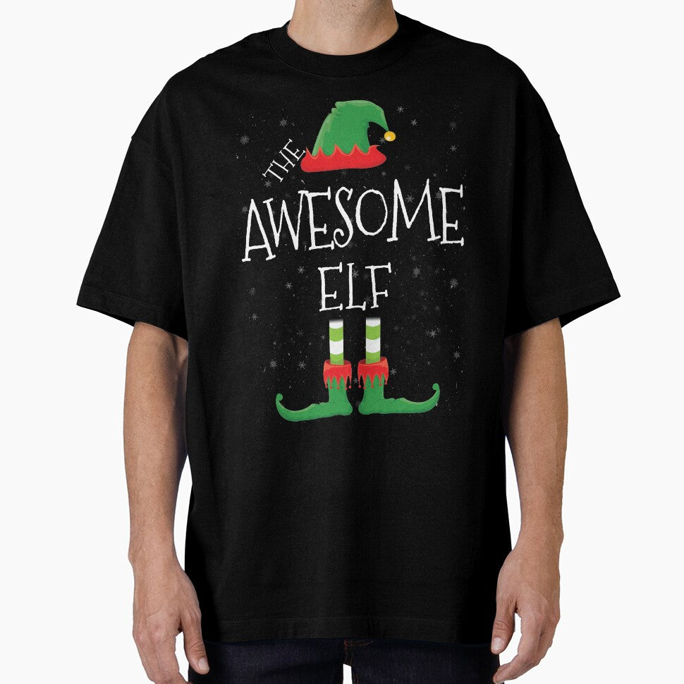 Awesome Elf Family Matching Christmas Group Funny Gift by DavisHasari T-Shirts, Hoodie, Sweatshirt (Image 1)