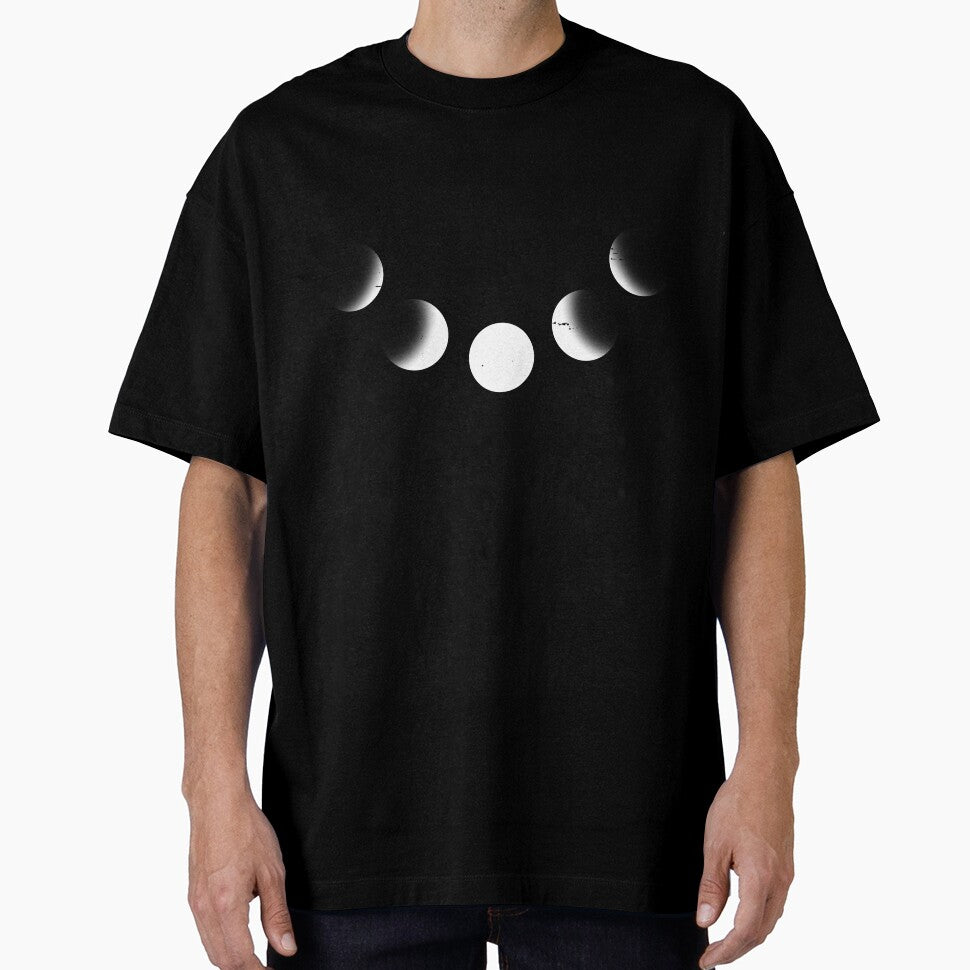 White moon phase design by studiousmage T-Shirts, Hoodie, Sweatshirt | BlankRebels.com (Image 1)
