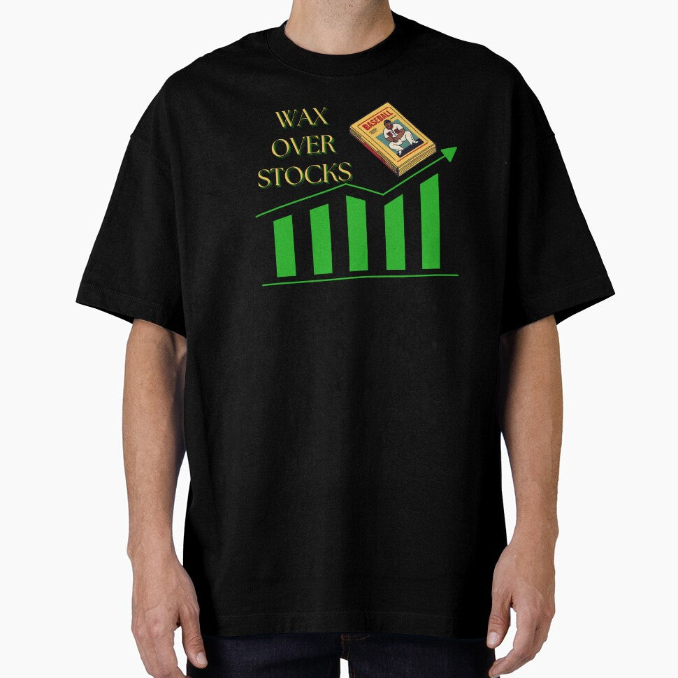 Wax Over Stocks - Invest in Baseball cards! by JapplesBrewer T-Shirts, Hoodie, Sweatshirt | BlankRebels.com (Image 1)