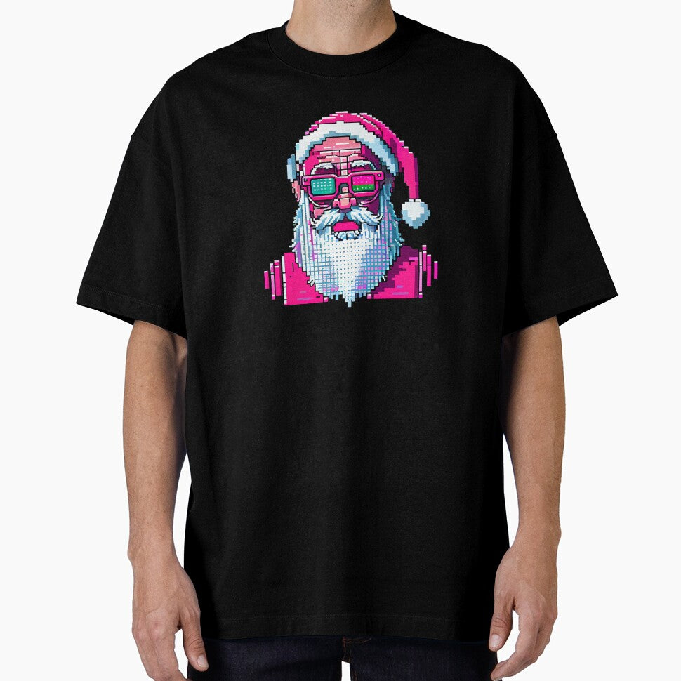 Santa with sunglasses. 2 by Pixelarium T-Shirts, Hoodie, Sweatshirt | BlankRebels.com (Image 1)