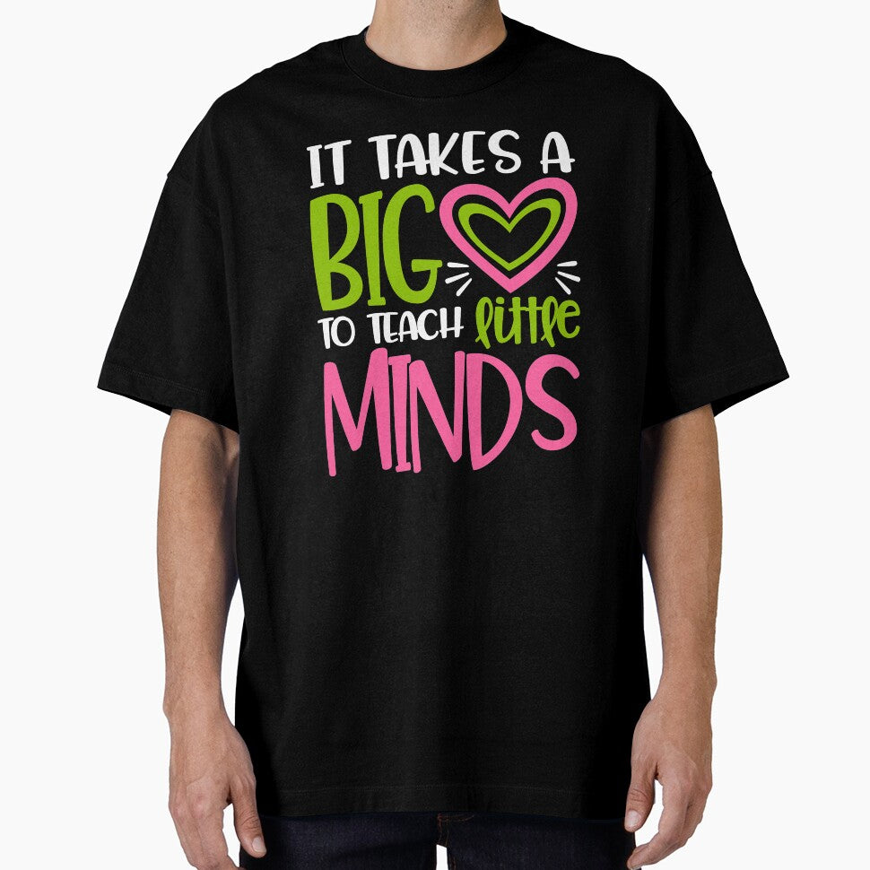 It Takes Big Heart To Teach Little Minds by starsdesigns T-Shirts, Hoodie, Sweatshirt | BlankRebels.com (Image 1)