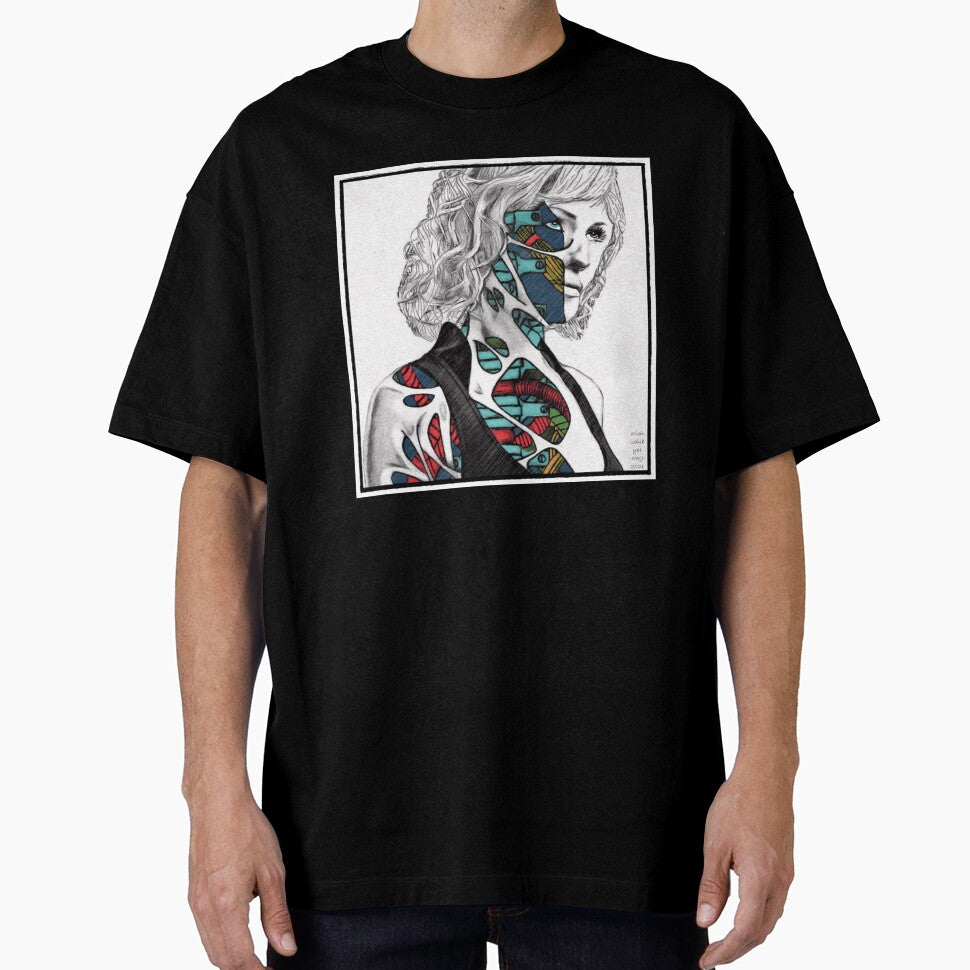 Blonde Cyborg Surreal by orionlodubyal T-Shirts, Hoodie, Sweatshirt | BlankRebels.com (Image 1)