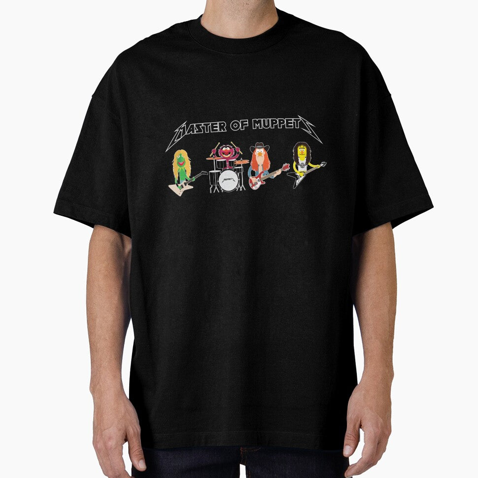 Master Muppets (Horizontal) Muppets As Metallica Band T-Shirts, Hoodie, Sweatshirt