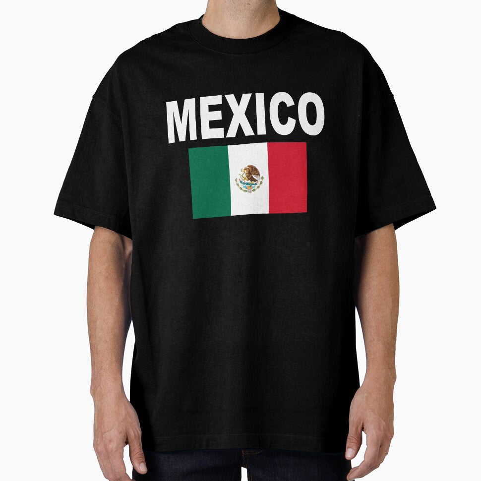 Mexico Flag Shirt Cool Mexican Flags Soccer Jersey Gift Tee by BCNDesign