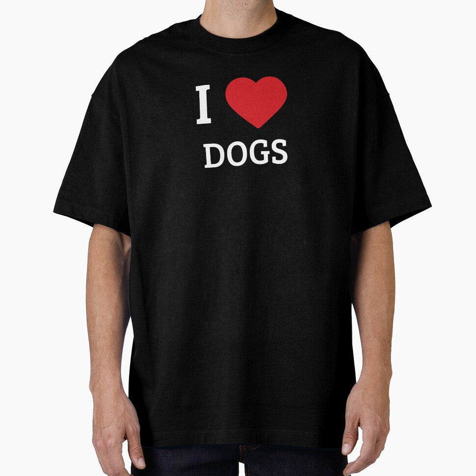 I Love Dogs Shirt, Hoodies, t-shirts & Hat | Dog Lover Gifts & Apparel by Kaylews_Designs Sweatshirt (Image 1)