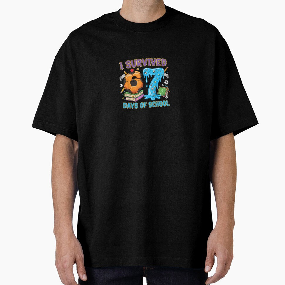 Funny Soccer Saying Survived 67 Days Of School by diyoor
