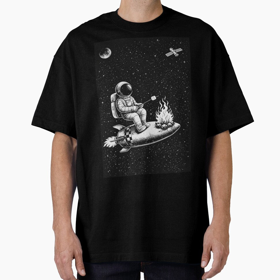 Cosmic Campfire Astronaut by Maverickystore T-Shirts, Hoodie, Sweatshirt | BlankRebels.com (Image 1)