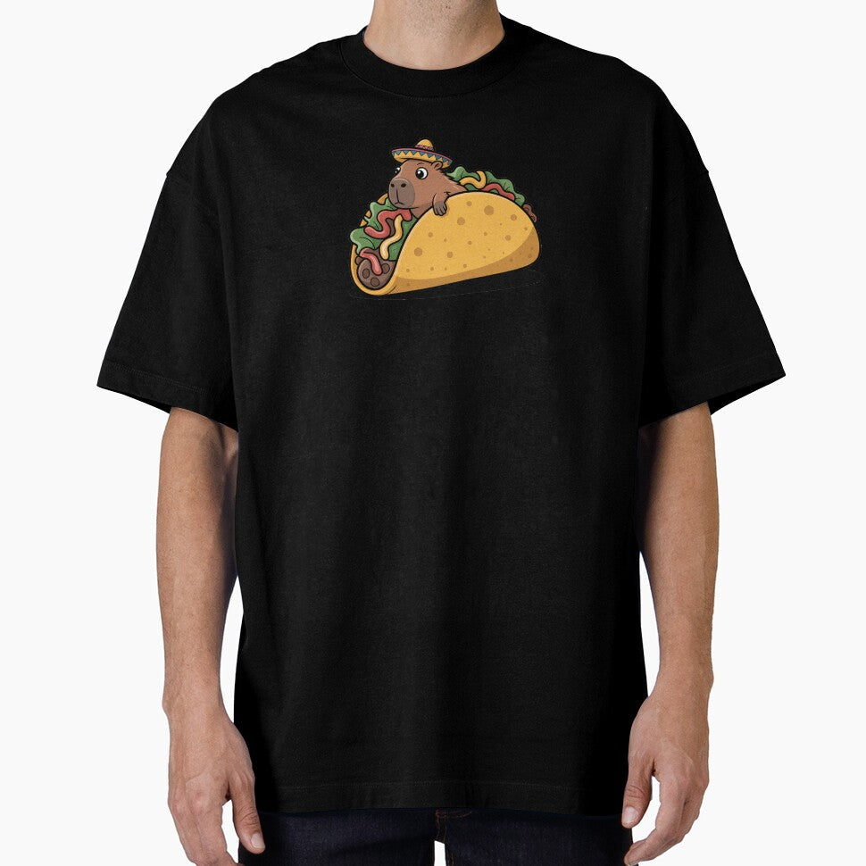 Capybara Taco Funny Food Design by MonkiFlipp