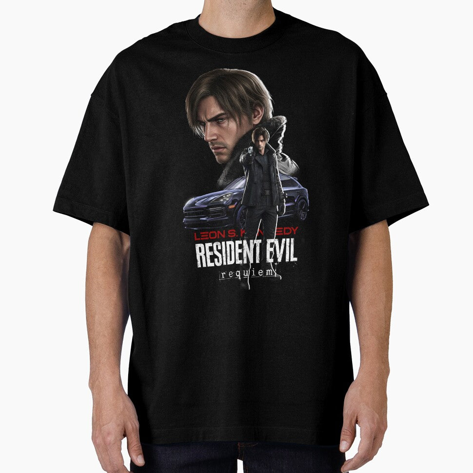 Leon The Chad Kennedy / Resident Evil Requiem / Fanart by DarrenAshenOne T-Shirts, Hoodie, Sweatshirt (Image 1)