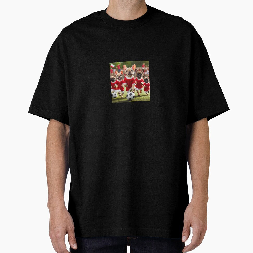 French Bulldogs love football too! Soccer and Dog Lovers - Liverpool, Manchester United, Arsenal, Nottingham Forest - Any dog, any colour by Humour House Designs