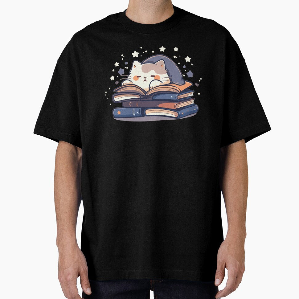 Kawaii Anime Cottagecore Pajama Cat Men Kids Women Bookish by KsuAnn T-Shirts, Hoodie, Sweatshirt | BlankRebels.com (Image 1)
