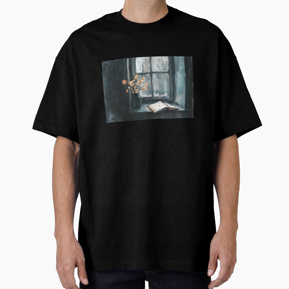Light Academia Aesthetic: Sketchbook by Blooming Window by bapupa T-Shirts, Hoodie, Sweatshirt | BlankRebels.com (Image 1)