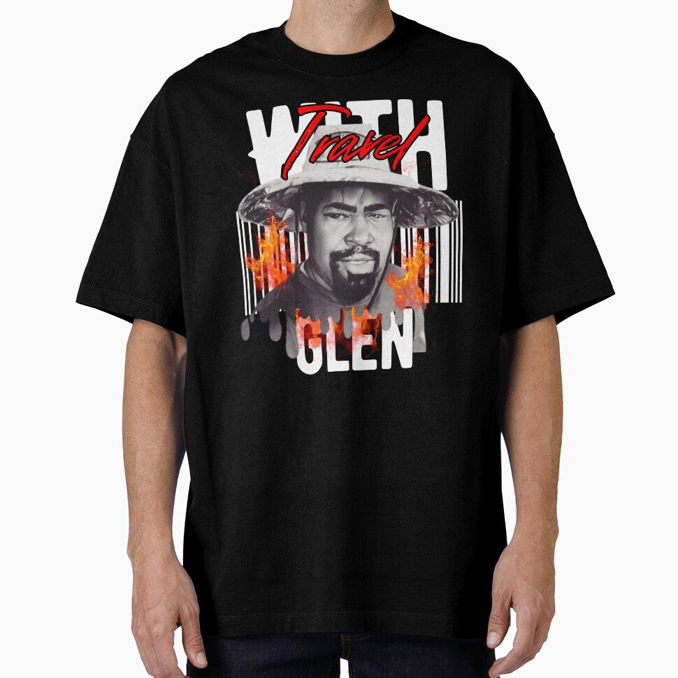 Travel With Glen V4 – Signature Travel Portrait Art | Adventure, Explorer & World Traveler Design by... (Image 1)
