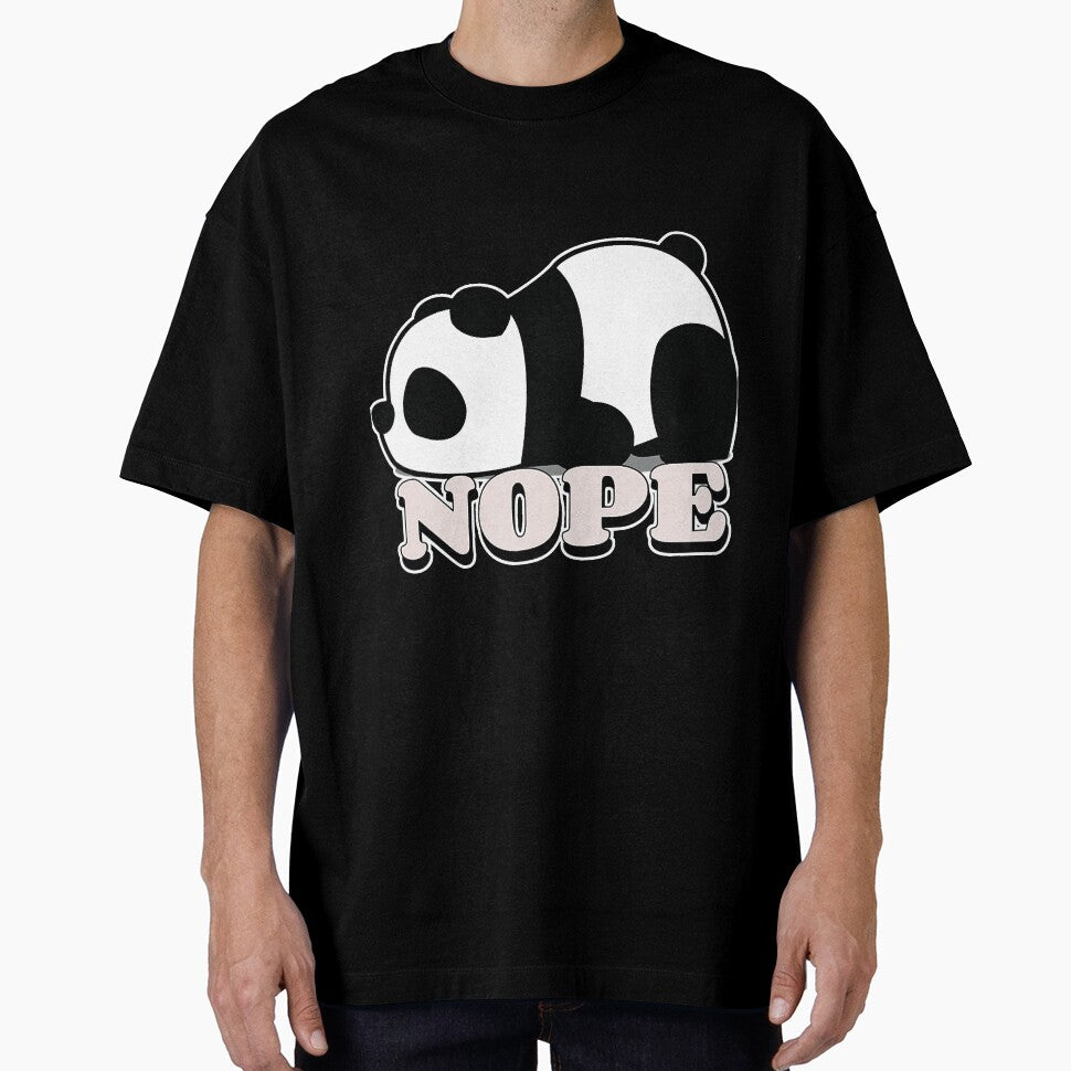 Funny Nope Not Today Lazy Panda Lover by unassertive19