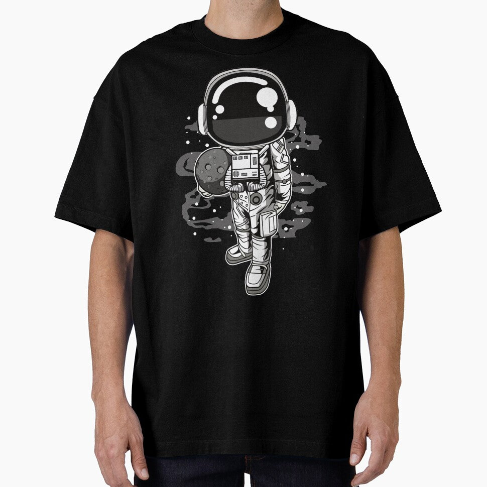 Astronaut Moon - Funny Outer Space Lovers by Desteroids T-Shirts, Hoodie, Sweatshirt | BlankRebels.com (Image 1)