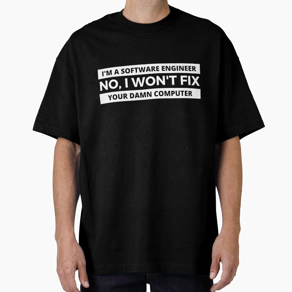 I'm a Software Engineer, I won't fix your computer Christmas gift for Software Developer by Happy-PrintZ... (Image 1)