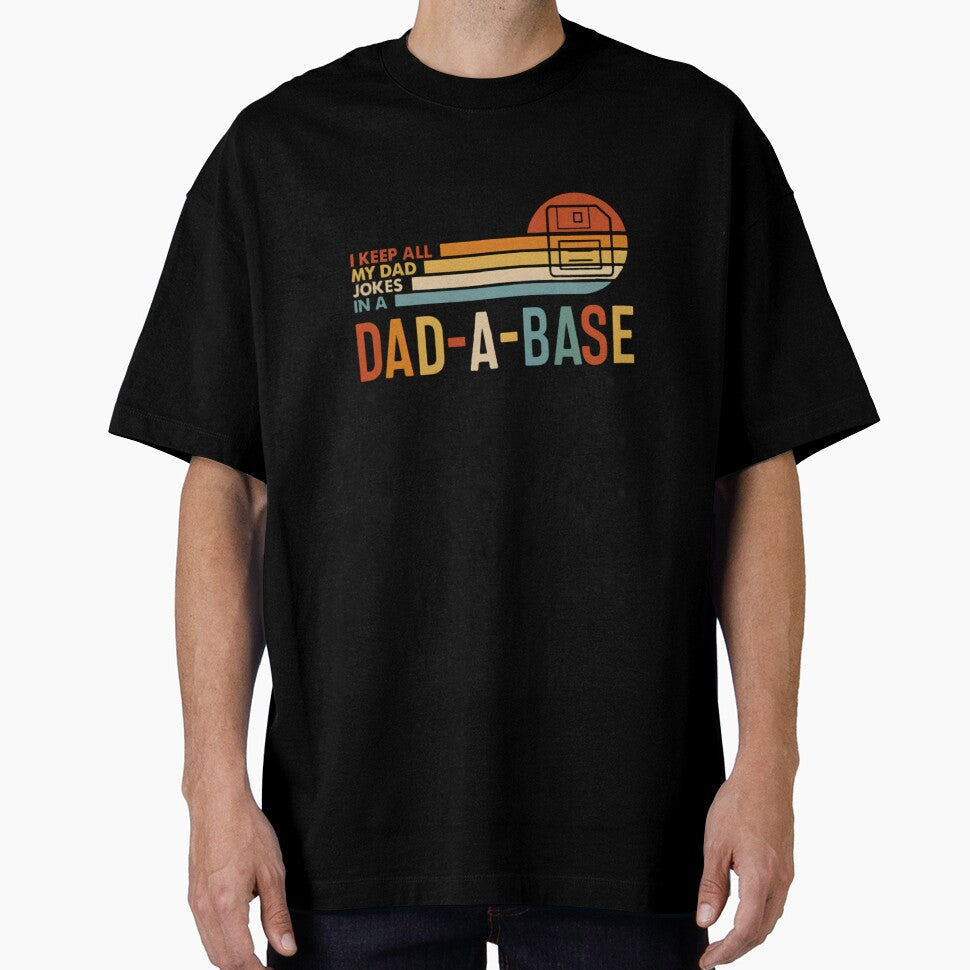 Funny Dad Jokes In A Dad-A-Base Retro Floppy Disk by HBDStudio