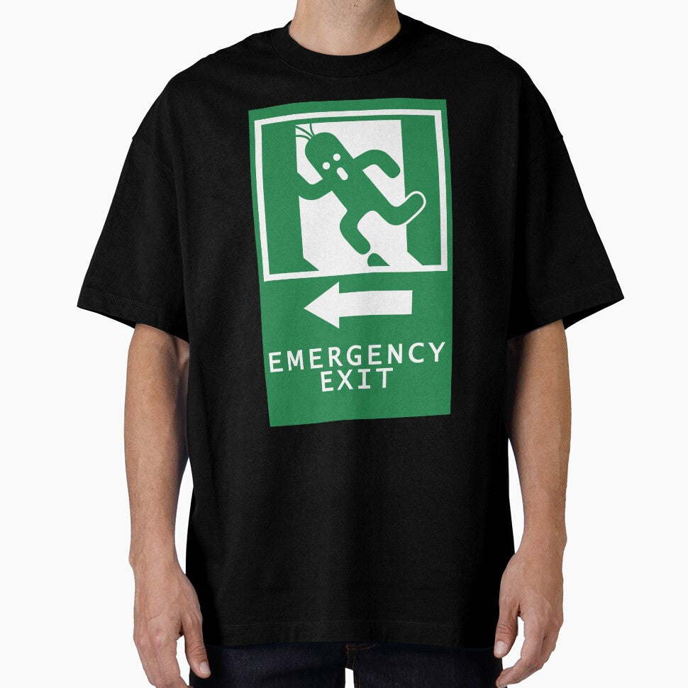 Emergency Exit Cactuar by Aryalaenkha T-Shirts, Hoodie, Sweatshirt | BlankRebels.com (Image 1)