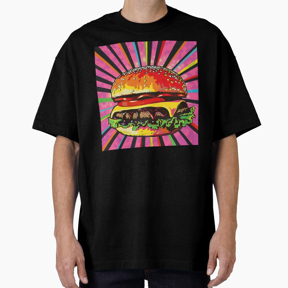 Hamburger Pop Art 8 by AstroRisq