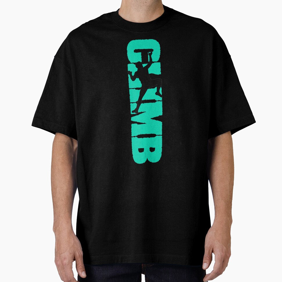 Rock Climbing Climber Boulderer Rock Climbing Climber Mountain Bouldering Funny by LillianaCole T-Shirts,... (Image 1)