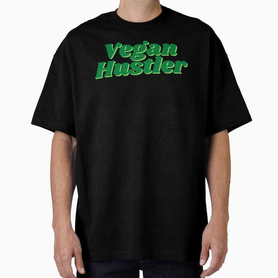 Vegan Hustler Retro Green Edition by Vegginitup T-Shirts, Hoodie, Sweatshirt | BlankRebels.com (Image 1)
