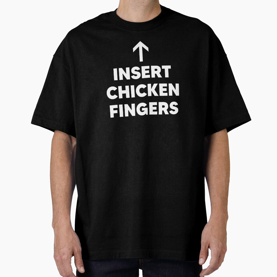 Insert Chicken Fingers by The Junto Shop T-Shirts, Hoodie, Sweatshirt | BlankRebels.com (Image 1)