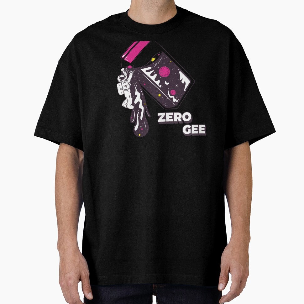 Zero Gee Gravity Galaxy Juice Floating Astronaut by Alladin7 T-Shirts, Hoodie, Sweatshirt | BlankRebels.com (Image 1)