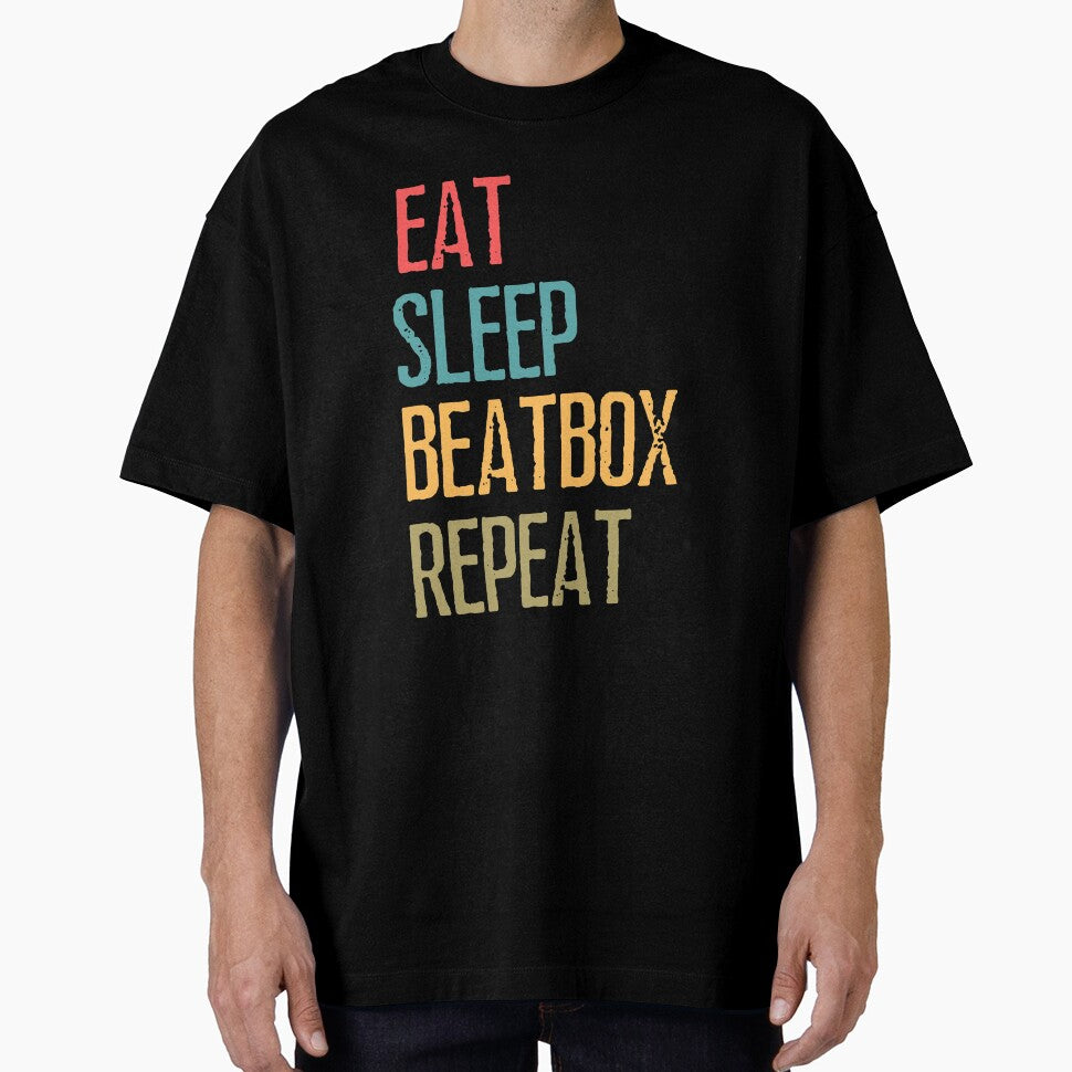 eat sleep beatbox repeat shirt by SukanyaShop Hoodie, Sweatshirt | BlankRebels.com (Image 1)