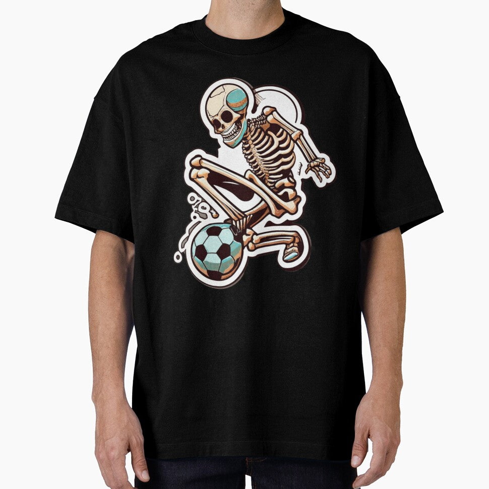 Soccer Skeleton Halloween Men Boys Soccer Player Halloween by splashworks