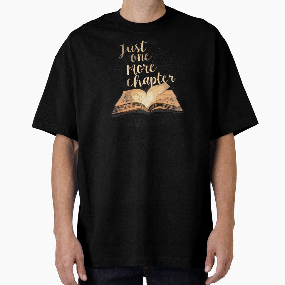 Just one more chapter, book lover by YvkafromPoland T-Shirts, Hoodie, Sweatshirt | BlankRebels.com (Image 1)