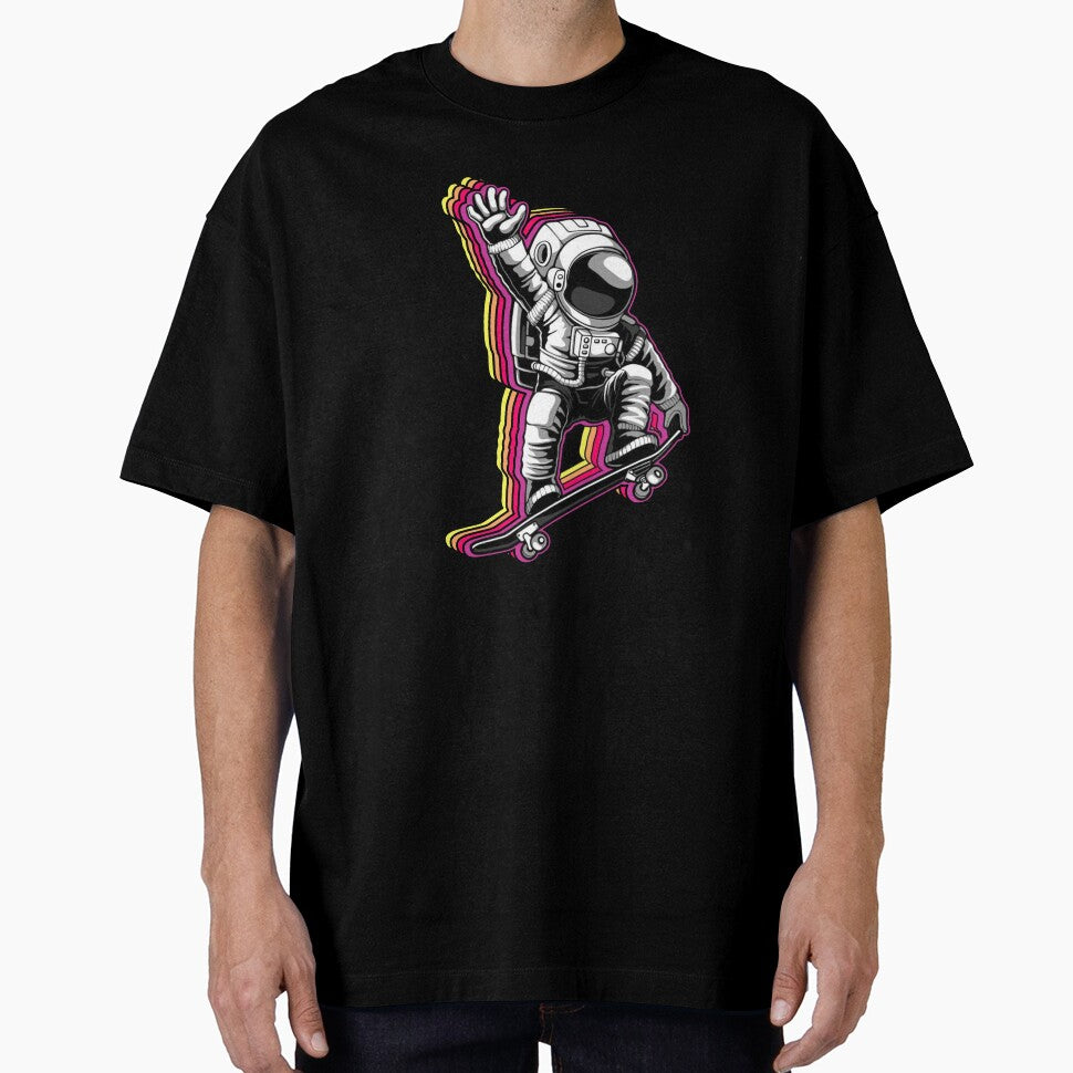 Astronaut Skateboarding by evilgo T-Shirts, Hoodie, Sweatshirt | BlankRebels.com (Image 1)