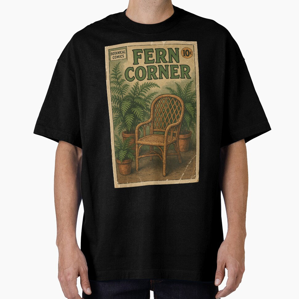 Botanical Bohemian: Fern Corner by bapupa T-Shirts, Hoodie, Sweatshirt | BlankRebels.com (Image 1)