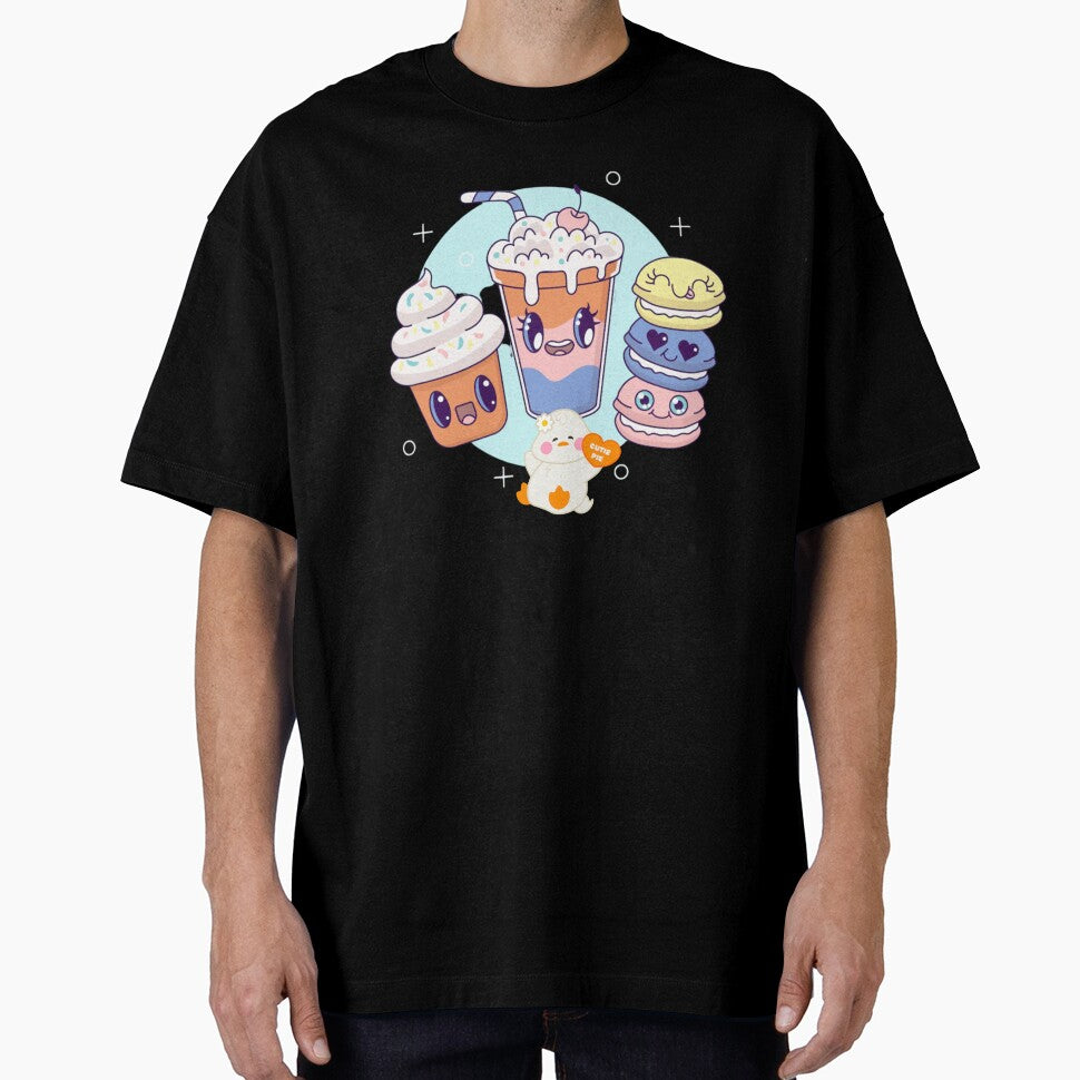 kawaii milkshake with hamster essential tshirt by anandsiva2703 Hoodie, Sweatshirt | BlankRebels.com (Image 1)