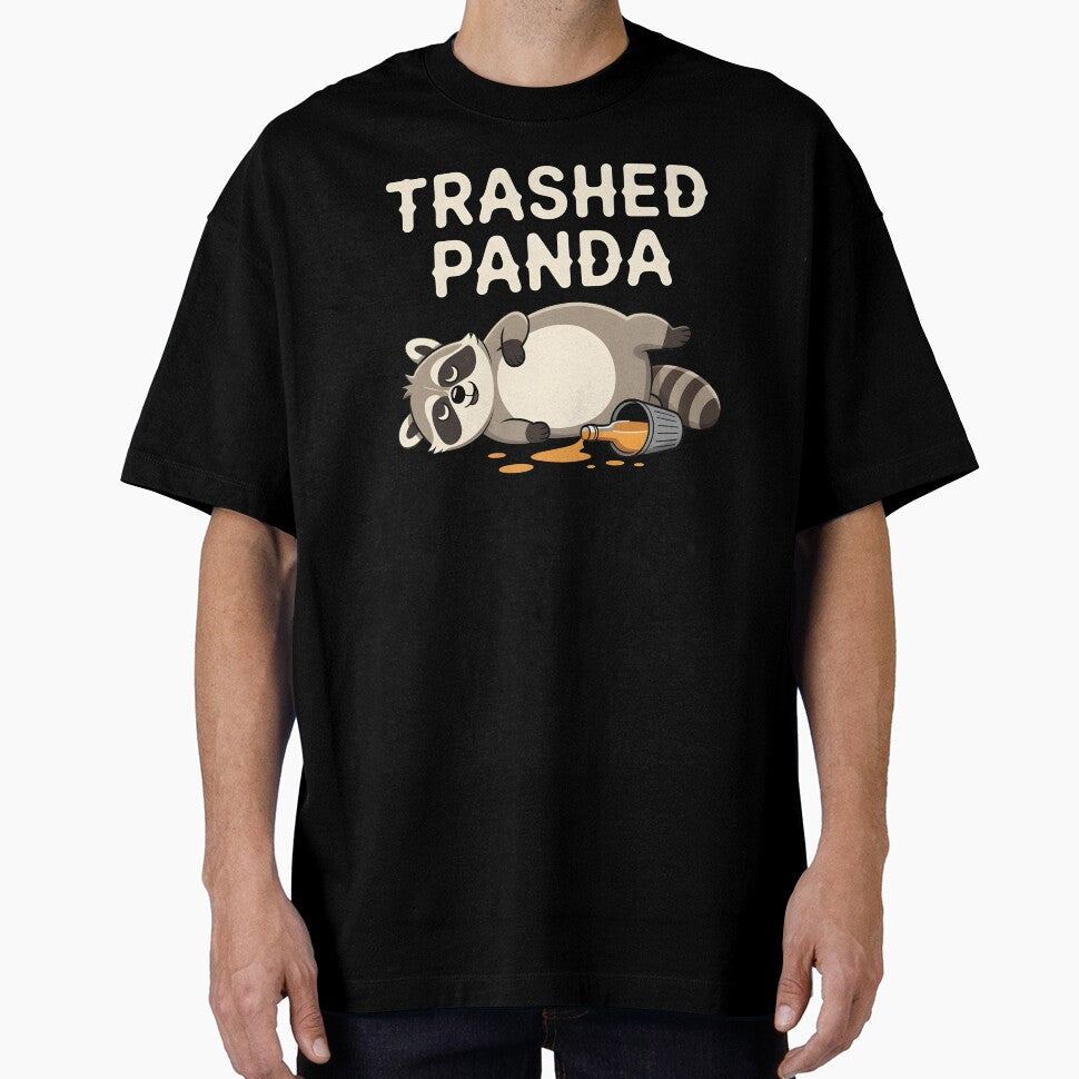 Trashed Panda Drunk Raccoon – Ultimate Raccoon Meme Shirt by Redgiant87x Hoodie, Sweatshirt | BlankRebels.com (Image 1)