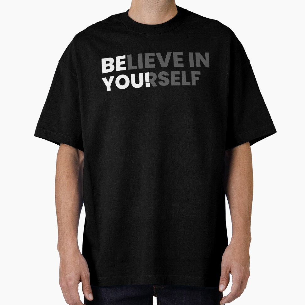 Believe in Yourself - Black by DeMineArts