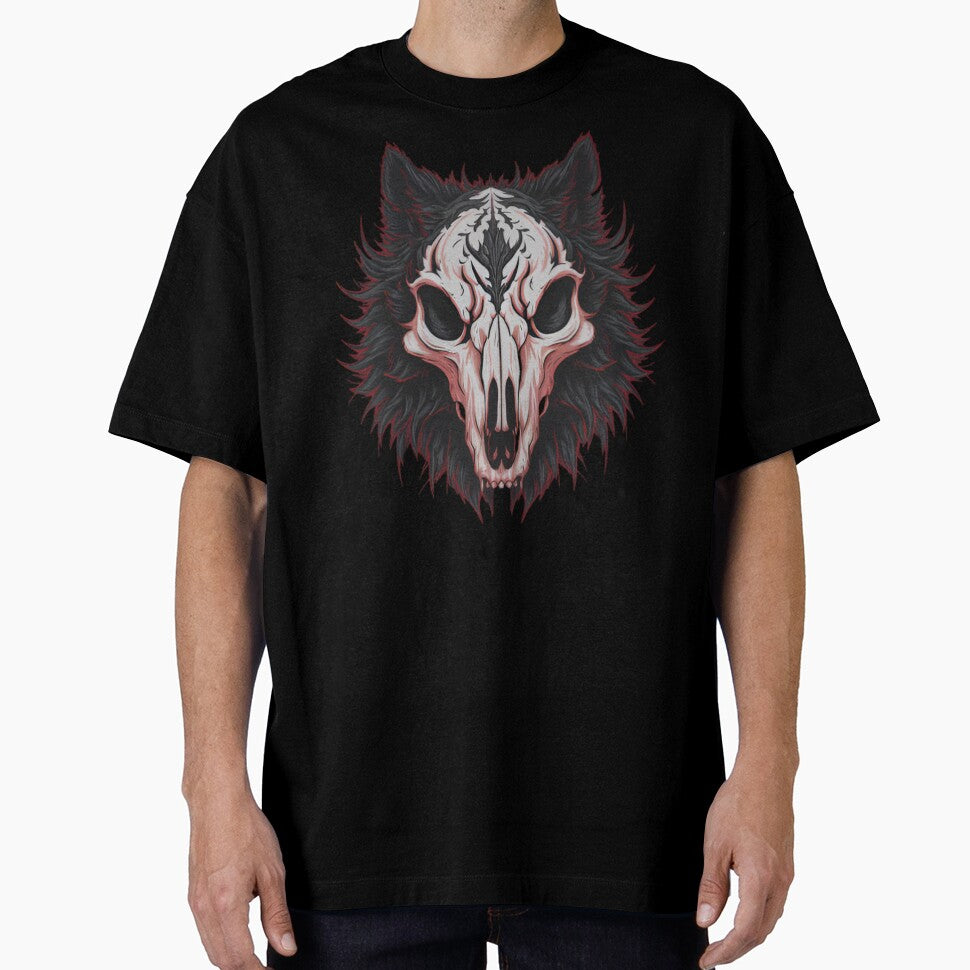 Gothic Wolf Skull by Mr-Feniks-55 T-Shirts, Hoodie, Sweatshirt | BlankRebels.com (Image 1)