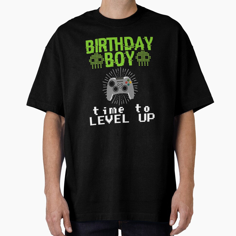 Birthday Boy Gamer Time Level up Tshirt by Clavitaps Hoodie, Sweatshirt | BlankRebels.com (Image 1)