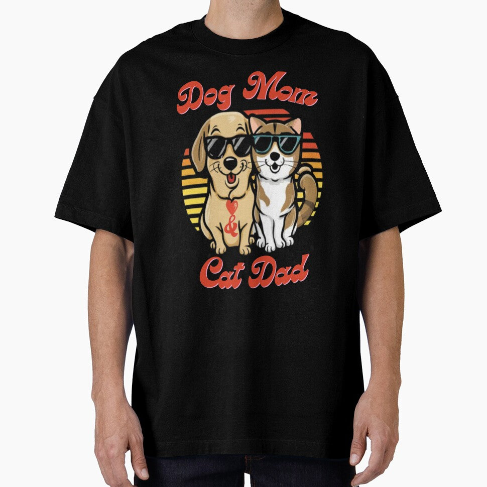 Funny Dog Mom and Cat Dad Shirts/Hilarious Outfits for Pet Lovers by medbouk1 Hoodie, Sweatshirt | BlankRebels.com (Image 1)