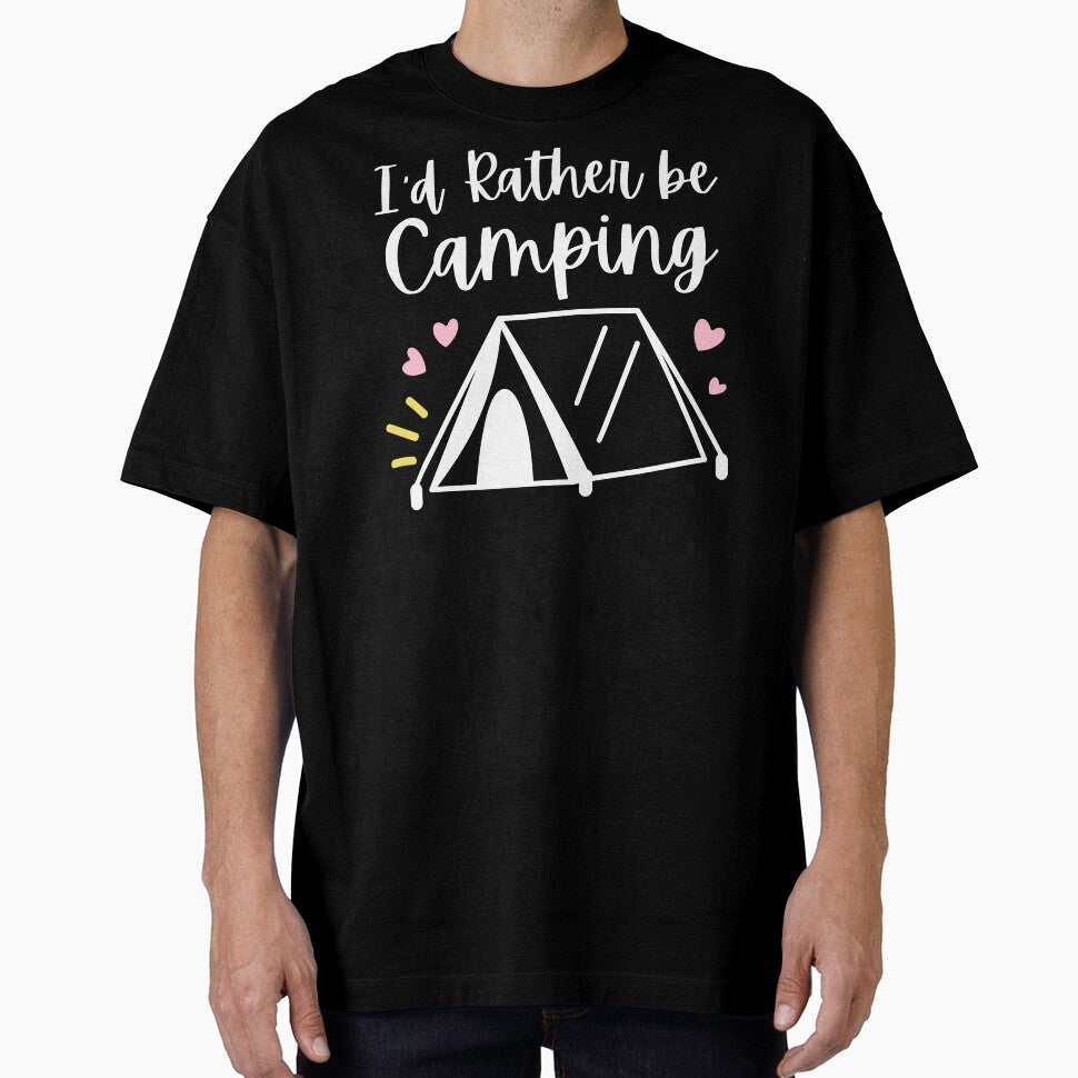 I'd Rather be Camping by LoveLifeRandom T-Shirts, Hoodie, Sweatshirt | BlankRebels.com (Image 1)