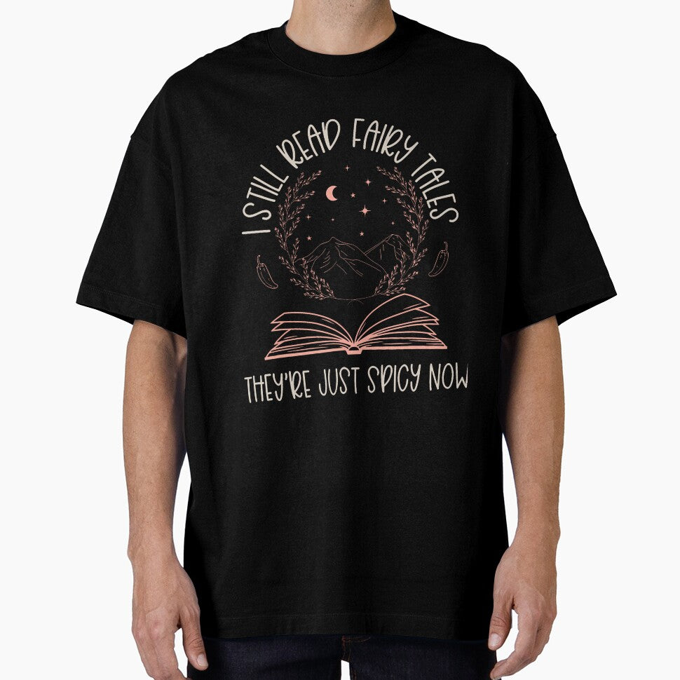 Spicy Fairy Tales Book Lover Humor by JeannieDMorris T-Shirts, Hoodie, Sweatshirt | BlankRebels.com (Image 1)
