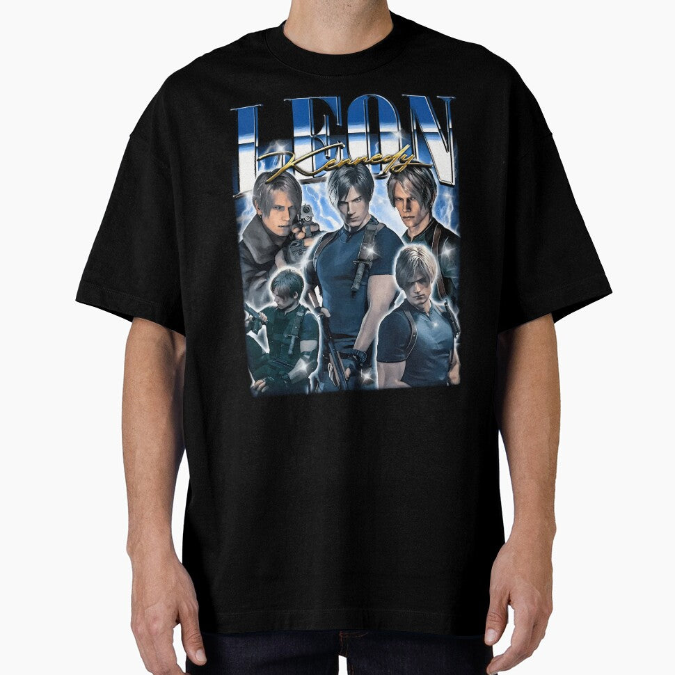 Leon Scott Kennedy Bootleg Vintage by JacynthePrice T-Shirts, Hoodie, Sweatshirt | BlankRebels.com (Image 1)