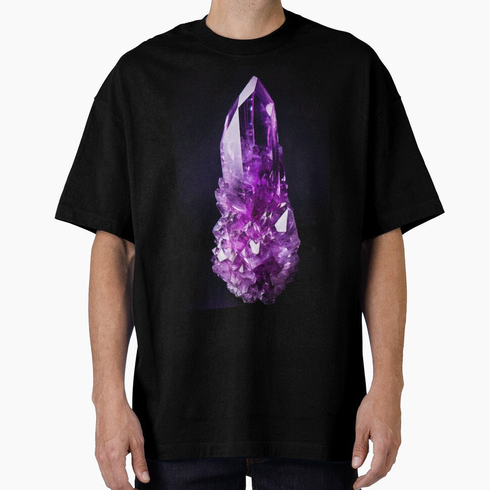 Amethyst 01 Healing Crystal by mhfoto T-Shirts, Hoodie, Sweatshirt | BlankRebels.com (Image 1)